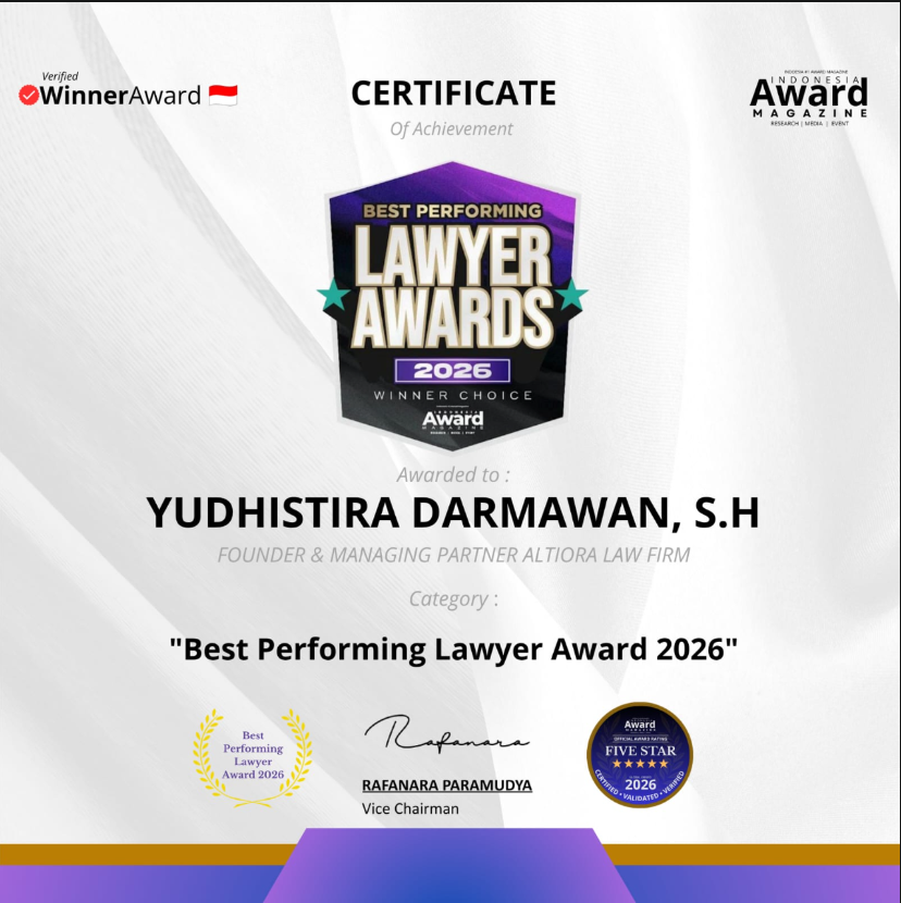 Best Performing Lawyer Award 2026